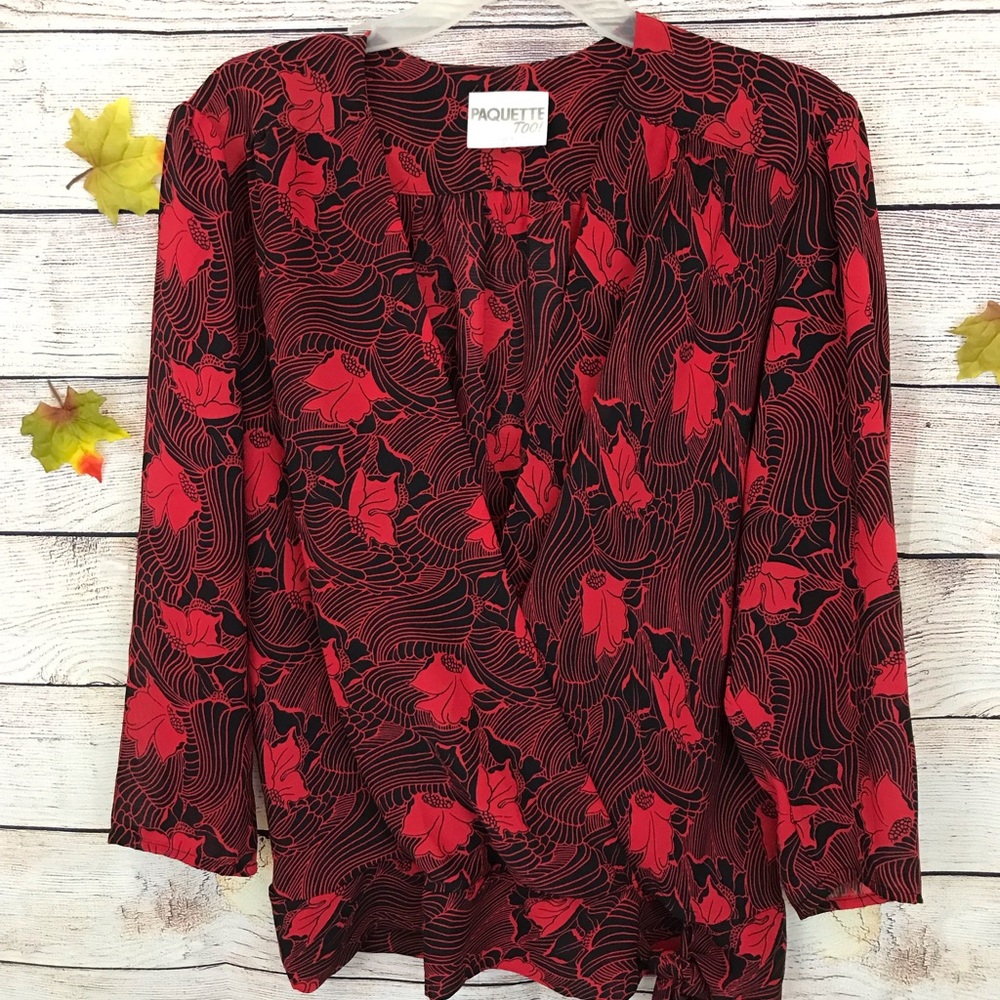 Paquette Too! Blouse (Size 6)